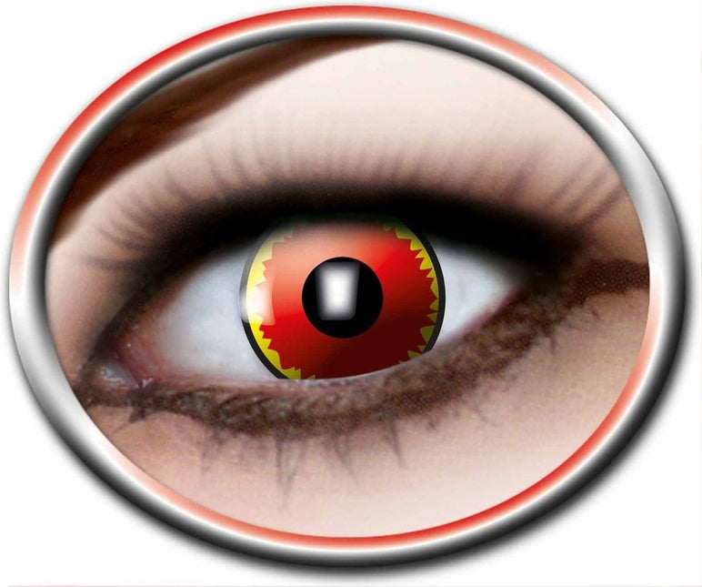 Demonische Rode Lenzen 3 Maanden van PartyXclusive koop je bij Partywinkel