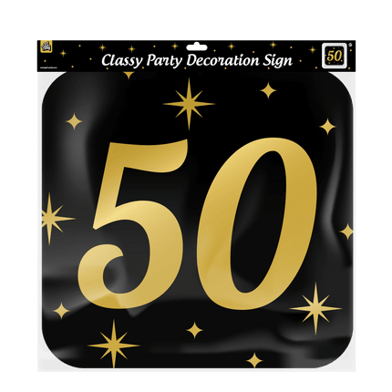 Deurbord 50 Jaar 50cm van Paper Dreams koop je bij Partywinkel