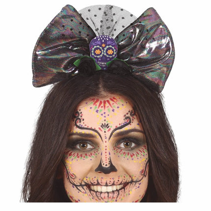 Dia De Los Muertos Haarband van Fiestas Guirca koop je bij Partywinkel