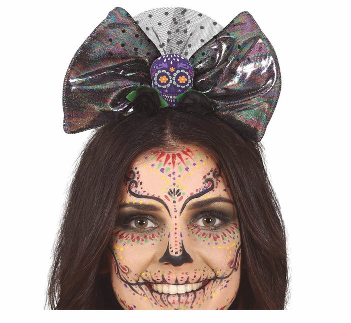 Dia De Los Muertos Haarband van Fiestas Guirca koop je bij Partywinkel