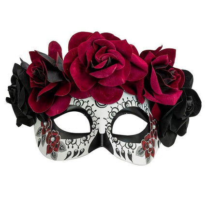 Dia De Los Muertos Haarband Rozen van Widmann koop je bij Partywinkel