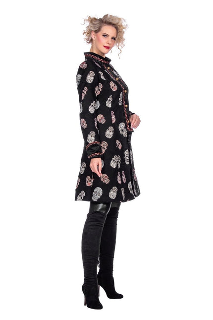 Dia De Los Muertos Jas Dames van Wilbers & Wilbers koop je bij Partywinkel