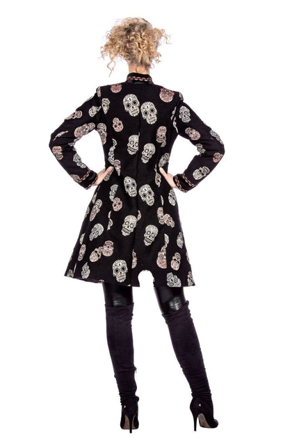 Dia De Los Muertos Jas Dames van Wilbers & Wilbers koop je bij Partywinkel