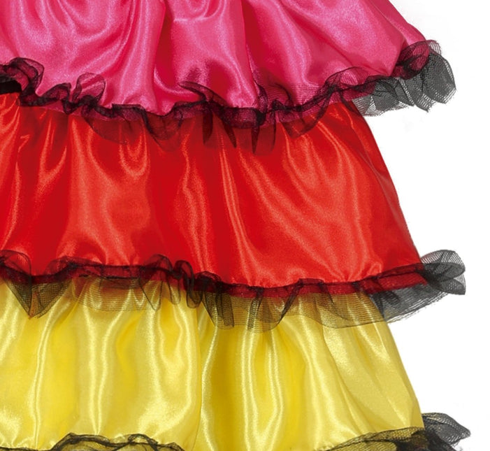 Dia De Los Muertos Jurk Meisje Skelet van Fiestas Guirca koop je bij Partywinkel