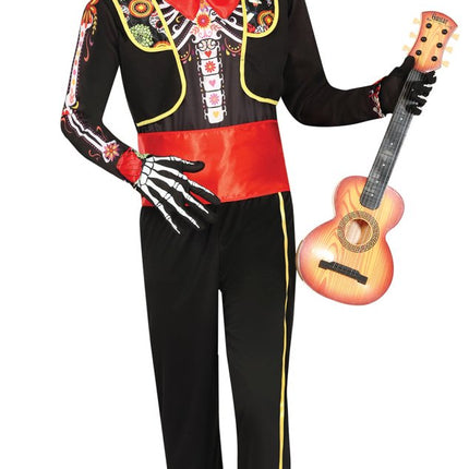 Dia De Los Muertos Kostuum Heren 4 delig van Fiestas Guirca koop je bij Partywinkel