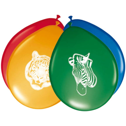 Dieren Ballonnen Safari 8st van Folat koop je bij Partywinkel