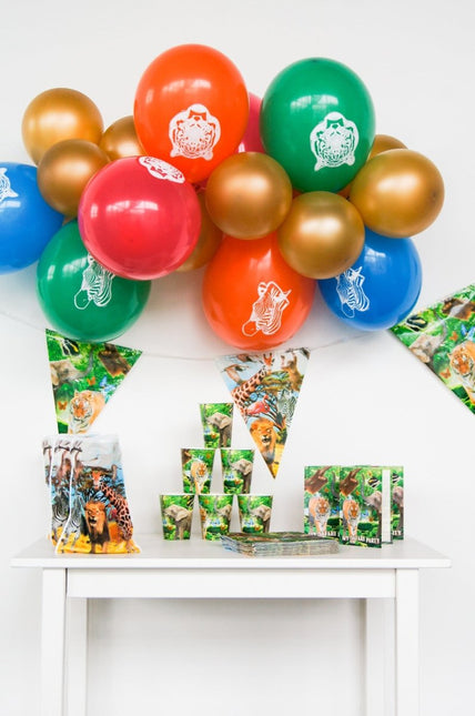 Dieren Servetten Safari 33cm 20st van Folat koop je bij Partywinkel