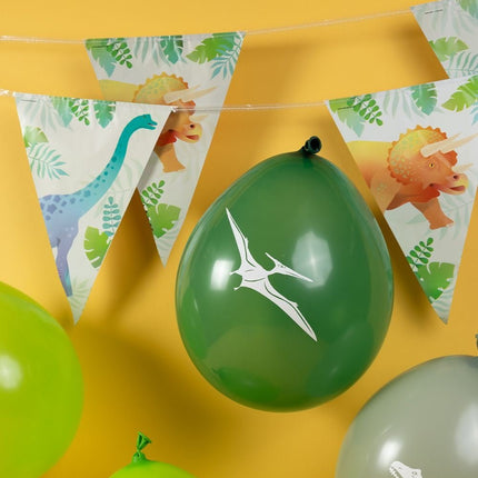 Dino Ballonnen 30cm 8st van Paper Dreams koop je bij Partywinkel