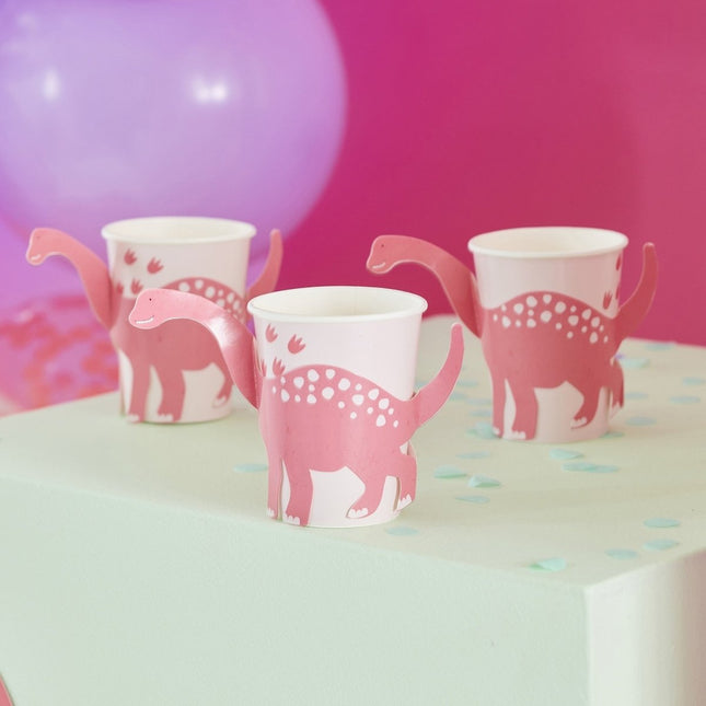 Dino Bekers 250ml 8st van Ginger Ray koop je bij Partywinkel
