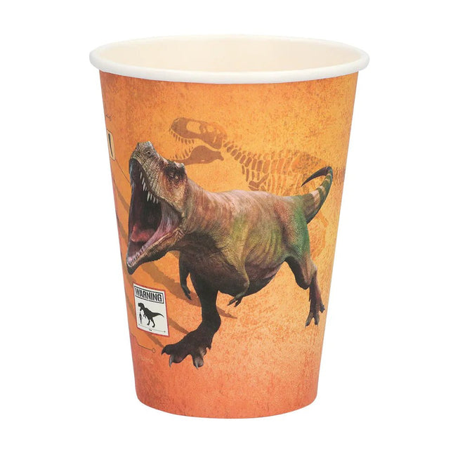 Dino Bekers Gekleurd 250ml 8st van Boland koop je bij Partywinkel