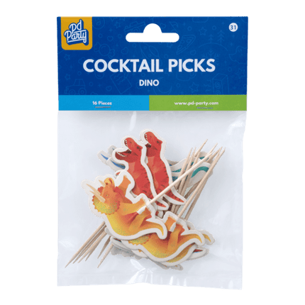 Dino Cocktailprikkers van Paper Dreams koop je bij Partywinkel