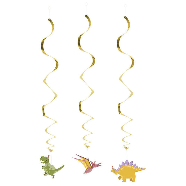 Dino Hangdecoratie 85cm 3st van Boland koop je bij Partywinkel