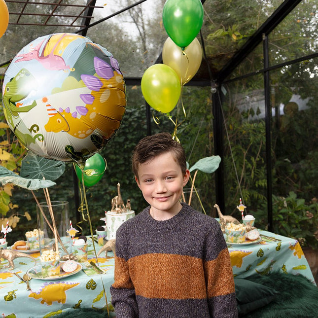 Dino Helium Ballon 45cm leeg van Boland koop je bij Partywinkel