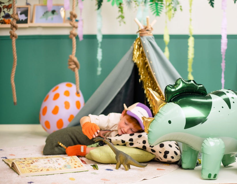 Dino Helium Ballon Leeg 93cm van Partydeco koop je bij Partywinkel