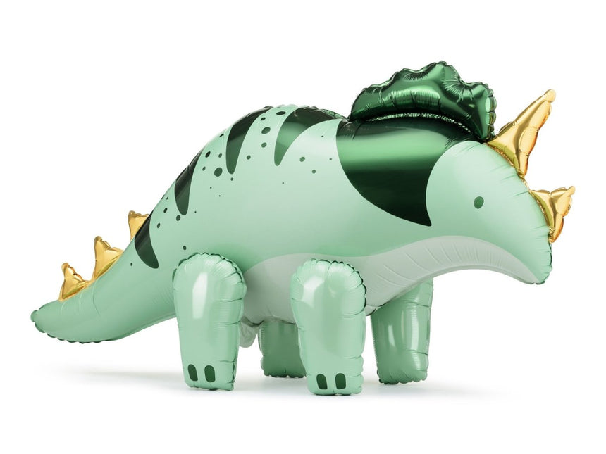 Dino Helium Ballon Leeg 93cm van Partydeco koop je bij Partywinkel