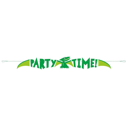 Dino Letterslinger Party Time 1,53m van Unique koop je bij Partywinkel
