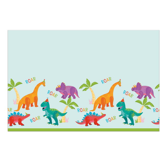 Dino Tafelkleed Roar Plastic 1,8m van Procos koop je bij Partywinkel