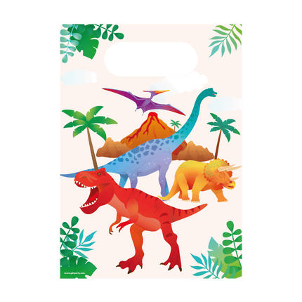 Dino Uitdeelzakjes 6st van Paper Dreams koop je bij Partywinkel