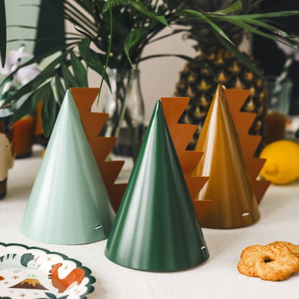 Dinosaurus Feesthoedjes 6st van Partydeco koop je bij Partywinkel