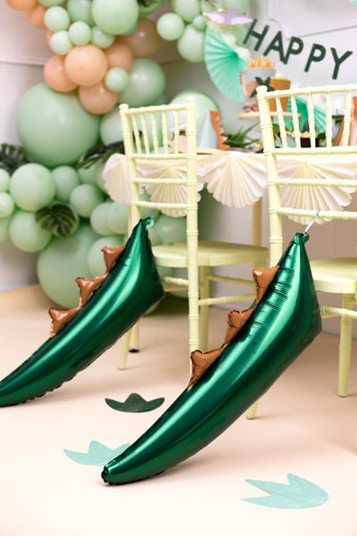 Dinosaurus Helium Ballon Staart Leeg van Partydeco koop je bij Partywinkel