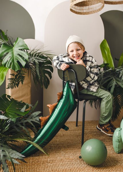 Dinosaurus Helium Ballon Staart Leeg van Partydeco koop je bij Partywinkel