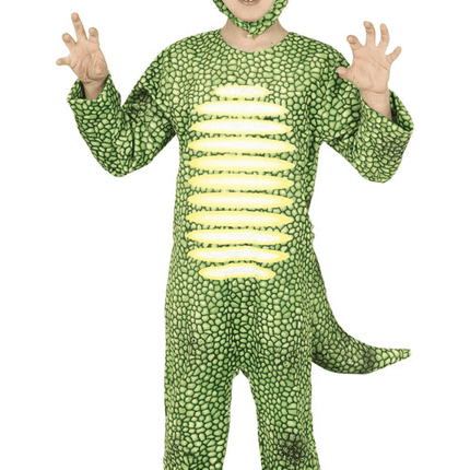 Dinosaurus Kostuum Kind Lichtgroen van Fiestas Guirca koop je bij Partywinkel
