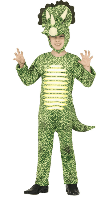 Dinosaurus Kostuum Kind Lichtgroen van Fiestas Guirca koop je bij Partywinkel