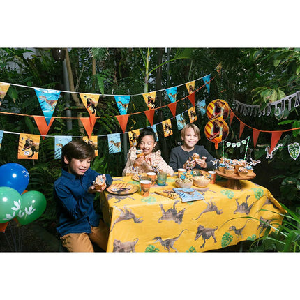 Dinosaurus Letterslinger Happy Birthday 2m van Boland koop je bij Partywinkel