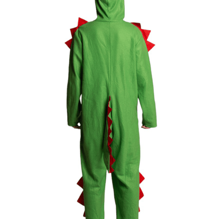 Dinosaurus Onesie Groen van Partychimp koop je bij Partywinkel