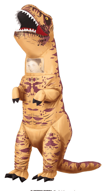 Dinosaurus Pak Opblaasbaar L van Fiestas Guirca koop je bij Partywinkel