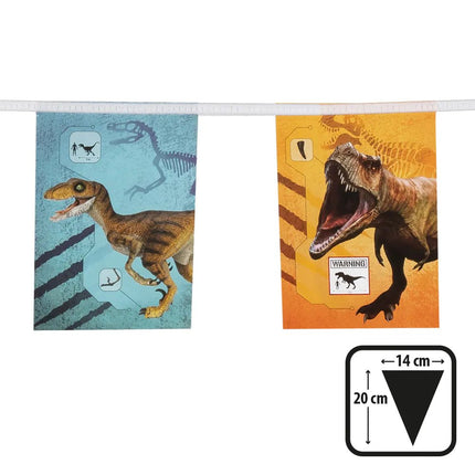 Dinosaurus Slinger Gekleurd 3m van Boland koop je bij Partywinkel