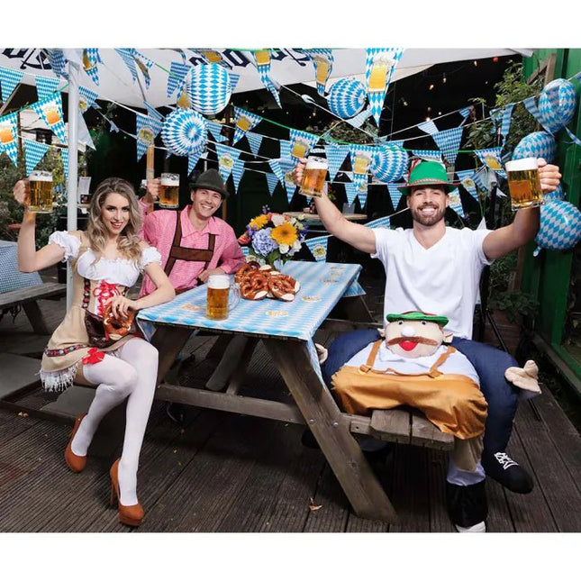 Dirndl Jurk Oktoberfest Bruin van Boland koop je bij Partywinkel