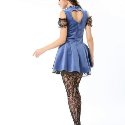 Dirndl Jurk Oktoberfest Kant Zwart van PartyXclusive koop je bij Partywinkel