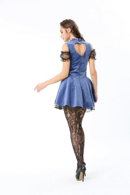 Dirndl Jurk Oktoberfest Kant Zwart van PartyXclusive koop je bij Partywinkel