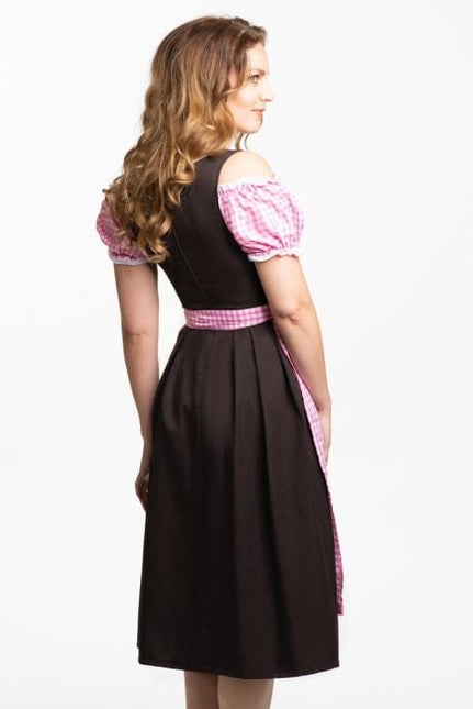 Dirndl Jurk Oktoberfest Lang Roze van PartyXclusive koop je bij Partywinkel