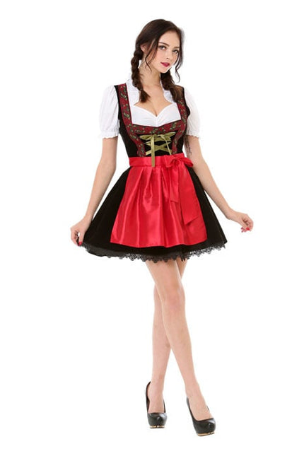 Dirndl Jurk Oktoberfest Rozen van PartyXclusive koop je bij Partywinkel