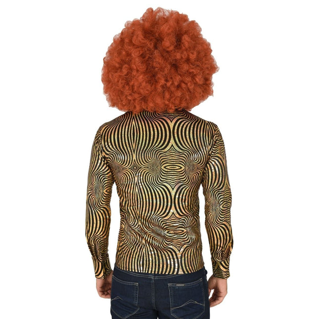 Disco 70S Blouse Goud Heren van Widmann koop je bij Partywinkel