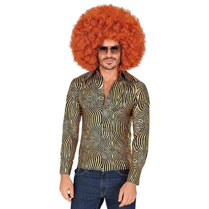 Disco 70S Blouse Goud Heren van Widmann koop je bij Partywinkel