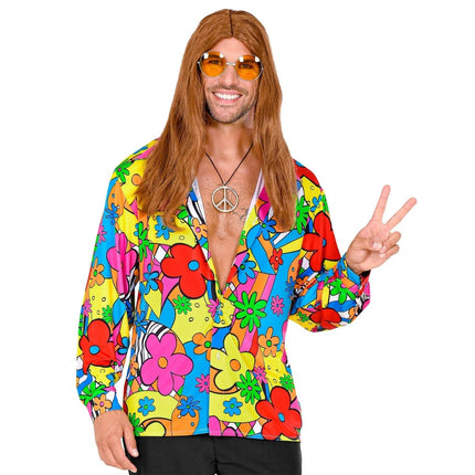 Disco 70S Blouse Heren van Widmann koop je bij Partywinkel