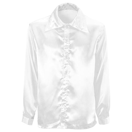 Disco 70S Blouse Heren Satijn van Widmann koop je bij Partywinkel