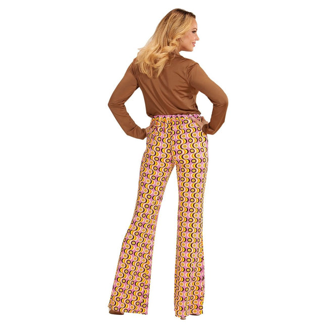 Disco 70S Broek Dames van Widmann koop je bij Partywinkel