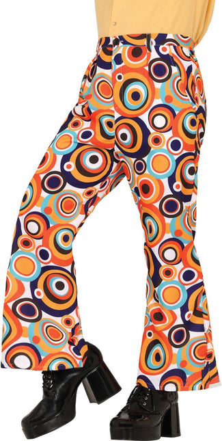 Disco 70S Broek Dames Rond van Fiestas Guirca koop je bij Partywinkel