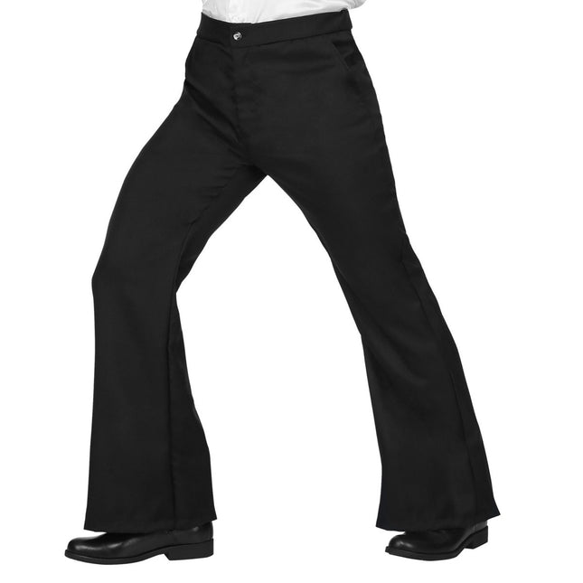 Disco 70S Broek Zwart Heren van Widmann koop je bij Partywinkel