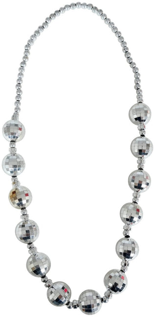 Disco 70S Ketting Zilver van Fiestas Guirca koop je bij Partywinkel