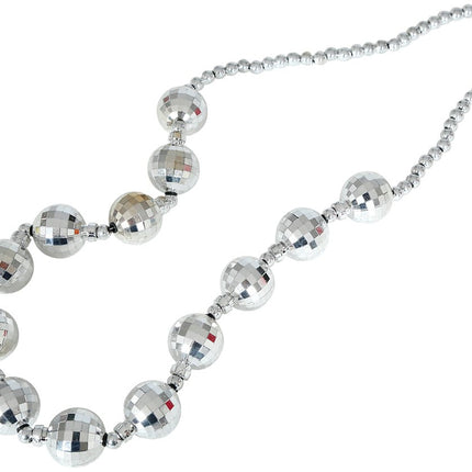 Disco 70S Ketting Zilver van Fiestas Guirca koop je bij Partywinkel