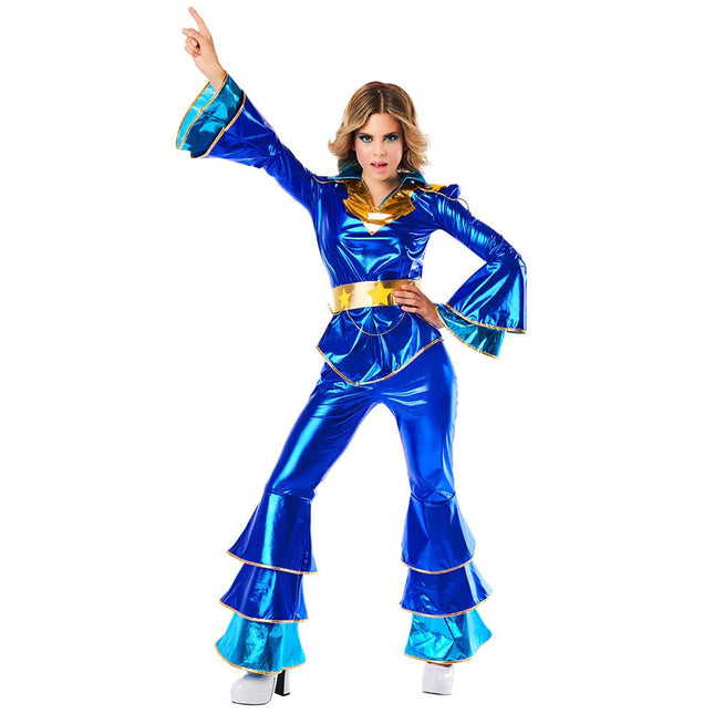 Disco 70S Kostuum Dames van Boland koop je bij Partywinkel