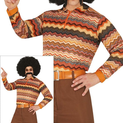 Disco 70S Kostuum Gekleurd Heren van Fiestas Guirca koop je bij Partywinkel