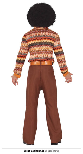 Disco 70S Kostuum Gekleurd Heren van Fiestas Guirca koop je bij Partywinkel