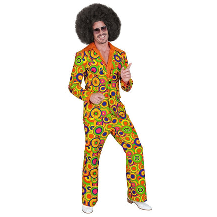 Disco 70S Pak Gekleurd Heren van Widmann koop je bij Partywinkel