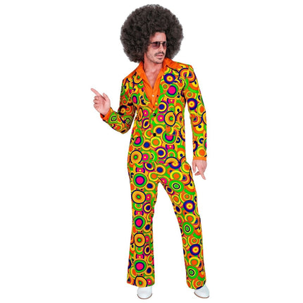 Disco 70S Pak Gekleurd Heren van Widmann koop je bij Partywinkel